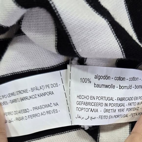 Zara Robert Mapplethorpe Embrace 100% Cotton Striped Top Limited Edition Rare - Picture 9 of 11